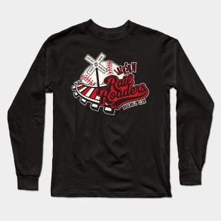 Defunct Jackson Rail Roaders Baseball Team Long Sleeve T-Shirt